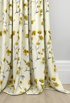 Como, Ochre - Made to Measure Curtains